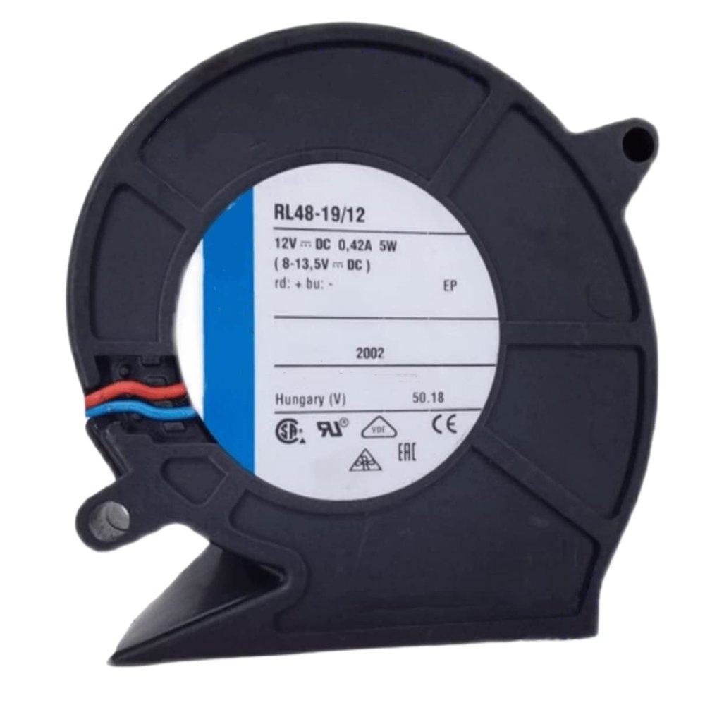 12V RL48-19/12 0.42A 5W 7527 Cooling Fan 2-Wire