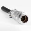 GXMRHWY TP12 7 Pin Aviation Connector Male Female Straight Metal Wiring Aviation Solder Cup for Cable view 2