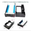 3.5" Hard Drive Adapter 651314-001 651320-001 Hard Drive Bracket with 2.5" Adapter Compatible for ProLiant Gen8 G8 DL160 DL320e DL360e DL360p DL380e DL380p DL385p DL560 ML310e ML350e view 2