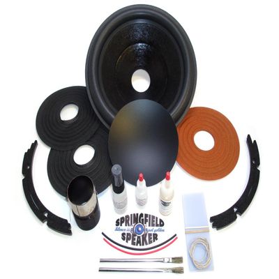 Alpine 12" Recone Kit + Install Kit - Dual 2 Ohm - Compatible with Alpine SWR-1222D Subwoofer