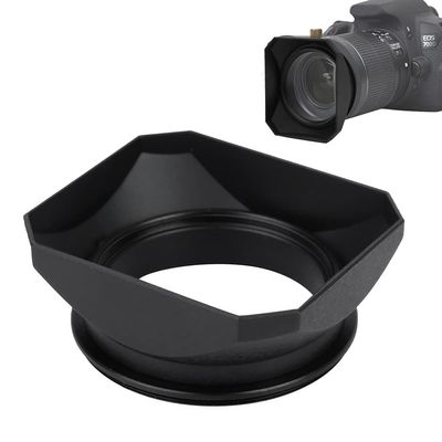 58Mm Lens Hood,58Mm Square Lens Hood,Square Lens Hood Shade Accessory for Mirrorless Cameras Digital Video Camera Lens Filter 58Mm Lens Hood (58MM)
