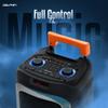 Dolphin Dual 10" Bluetooth Portable Speaker w/LED Light Show, Deep Bass, Rechargeable, Wireless view 2