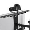 HumanCentric DSLR Monitor Mount Extra Large, Desk Camera Mounting, Light Webcam, Microphone Shelf for Monitor VESA Arm, Replace Clamp Tripods, 100x100mm Patterns, Aluminum, Hardware Included view 1