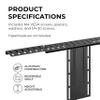 HumanCentric DSLR Monitor Mount Extra Large, Desk Camera Mounting, Light Webcam, Microphone Shelf for Monitor VESA Arm, Replace Clamp Tripods, 100x100mm Patterns, Aluminum, Hardware Included view 2