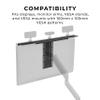 HumanCentric DSLR Monitor Mount Extra Large, Desk Camera Mounting, Light Webcam, Microphone Shelf for Monitor VESA Arm, Replace Clamp Tripods, 100x100mm Patterns, Aluminum, Hardware Included view 3