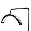 Atlas View Bling Half Moon Lash Light | Dimmable LED Diamond Esthetician Light for Eyelash Techs - LED Floor Lash Lamp with Adjustable Height, Touch Control & Stable Base | Warm & Cool Tones | Black view 1
