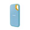 SanDisk 2TB Extreme Portable SSD - Up to 1050MB/s, USB-C, USB 3.2 Gen 2, IP65 Water and dust Resistance, Updated Firmware, Sky Blue - External Solid State Drive - SDSSDE61-2T00-G25B view 1