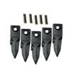 Teeth X156XTL 6737325T 5pk, Tiger Rock Bucket Digging Teeth X156TL w Roll Pins P156 for X156 Style Tooth (Teeth X156XTL 6737325T 5pk) view 1