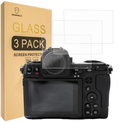 Mr.Shield Screen Protector compatible with Nikon Z 8 Z8 Camera [Tempered Glass] [3-PACK] [Japan Glass with 9H Hardness]