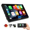 2025 New CUSP 10.1 Inch Android Car Stereo Radio Universal Double Din Wireless Apple Carplay & Android Auto 8 Core 8G+128G in-Dash Kit GPS with FM/AM Bluetooth Multimedia Player Head Unit view 1