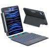 Keyboard Case for iPad 10.9/11 Inch Air 4th/5th Gen & Pro 11 1st/2nd/3rd/4th Gen (2018,2020,2021,2022) With Pencil Holder - Detachable Backlit Keyboard with Kickstand,Combo Touch Trackpad - Black view 1