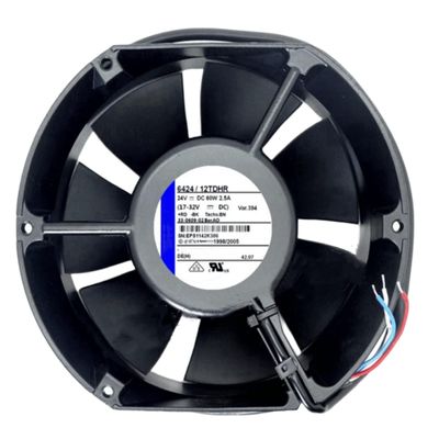 24V 6424/12TDHR 2.5A 60W 17251 Cooling Fan 3-Wire