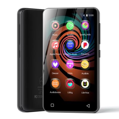 160GB innioasis MP3 Player with Bluetooth and WiFi, Android Music Player with Spotify,Amazon Music,Pandora,APP Store, 4" Full Touch Screen MP3 Player with Audible,Libby,Audiobooks(Grey)