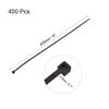 LJFMDLN 400pcs Cable Zip Ties 200mmx2.5mm Self-Locking Nylon Tie Wraps Black Single-use Locking Flexible Cable Tie view 2