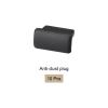 Rebower Mini USB Anti Dust Plug Port Dust Silicone Covers Caps Stoppers, [for MP3, Digital Camera, Mobile Hard Disk] - Black/10pcs view 3