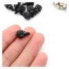 10pc/lot Thread Teeth Computer PC Case Cooling Fan Toolless Adjustment Screw Thumbscrews Thumb Screw (Color : Black_M3.5) view 4