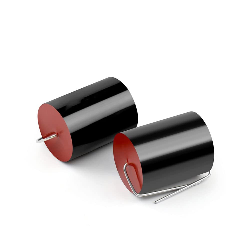 2Pcs 400V MKP Audiophile Frequency-Divided Audio Capacitor Speaker,3.3UF 400V