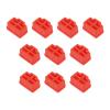 Rebower RJ45 Anti Dust Plug Port Dust Silicone Covers Caps Stoppers, [for Ethernet] - Red/20pcs view 1
