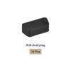 Rebower VGA Anti Dust Plug Port Dust Silicone Covers Caps Stoppers, [for DVD Computer PC Laptop] - Black/10pcs view 3