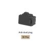 Rebower RJ45 Anti Dust Plug Port Dust Silicone Covers Caps Stoppers, [for Ethernet] - Black/30pcs view 3