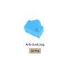 Rebower RJ45 Anti Dust Plug Port Dust Silicone Covers Caps Stoppers, [for Ethernet] - Sky Blue/20pcs view 3