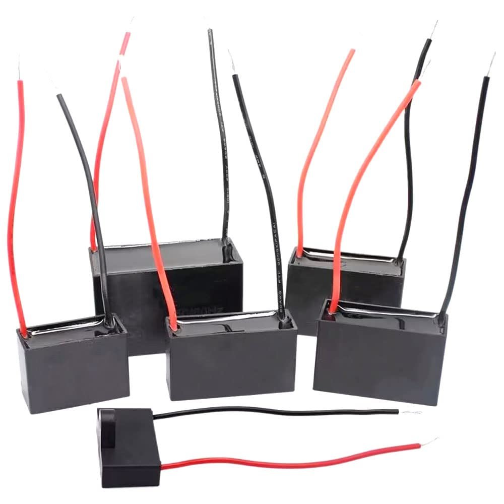1pcs 450V CBB61 Fan Ceiling Exhaust Motor Run Start Capacitor,450V1.2UF