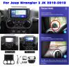 10" Car Radio Media Player for Jeep Wrangler 3 JK 2010-2018 Android 11 Car Stereo with Navigation GPS/Car-Play/Android Auto/Wifi/4G/BT/Steering Wheel Control+Camera,K500s/4+64g/a view 3