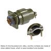 Rebower Aviation Plug Connector Waterproof Male Panel Metal Wire Connector, [for Aviation, Space Light] - 20mm/14Pins/5A/500V view 4