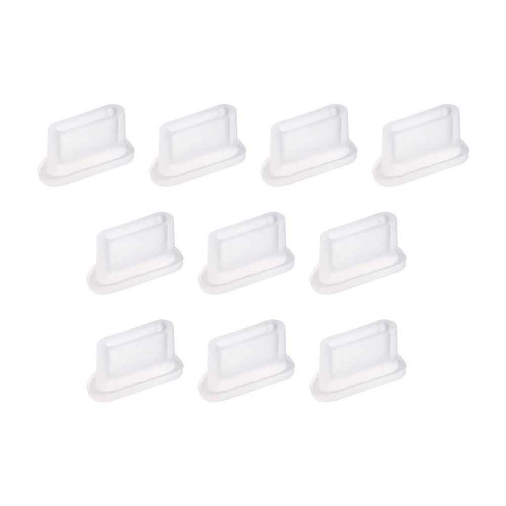 Rebower 10pcs Type C Anti Dust Plug Port Dust Silicone Covers Caps Stoppers