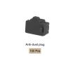 Rebower RJ45 Anti Dust Plug Port Dust Silicone Covers Caps Stoppers, [for Ethernet] - Black/100pcs view 3