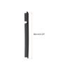 Rebower PCI Anti Dust Plug Port Dust Silicone Covers Caps Stoppers, [for Computer PC Laptop] - Black/2pcs view 2