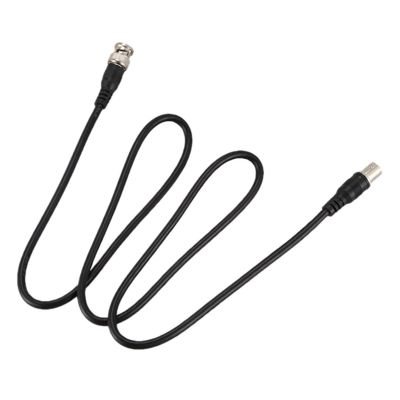RIDENS Male to Female CC-TV Extension Coaxial Line Cable 3.3ft Long Black