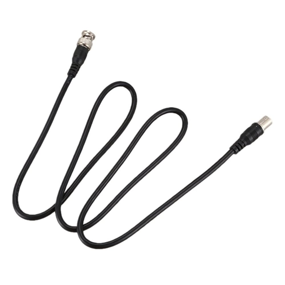 RIDENS Male to Female CC-TV Extension Coaxial Line Cable 3.3ft Long Black