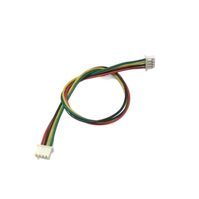 RIDENS Wiring Harness Patch Cord Double Head Connection Wire Terminal Cable Distance 1.25mm 4P 4 Bit 15cm Long 100pcs
