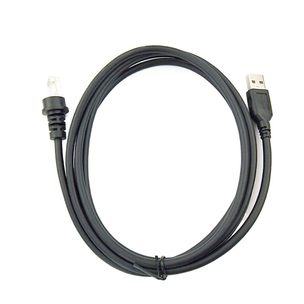 Cable RS232 Cable for Barcode Scanner Cable YJ3300 YJ5900 Straight 2Mtr (Color : RS232 Cable, Size : 2mtr)
