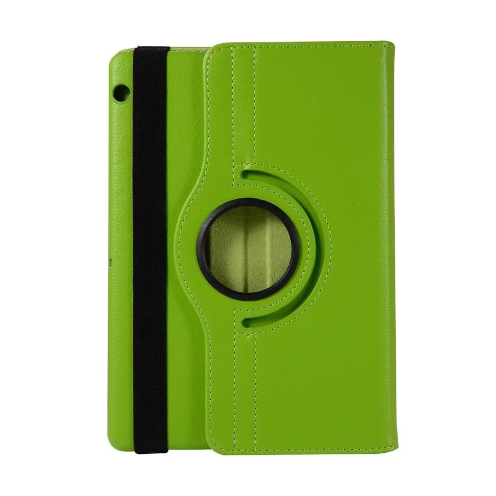 360 Rotating Case Compatible with Huawei Mediapad T5 10 AGS2-W09/W19 AGS2-L09/L03 T3 10 AGS-W09/L09 /L03 Tablet Case (Color : Green, Size : T3 10 AGS-L03)