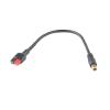 RIDENS 30 Red/Black Connector to DC 7909 Adapter Cable for Solar System view 1