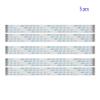 FOCMKEAS 5PCS 24 Pin Flexible Flat Cable, 0.5mm Pitch 150mm FPC FFC Flexible Flat Ribbon Cable for LCD TV DVD Player 3D Printer Laptop(A Type) view 3
