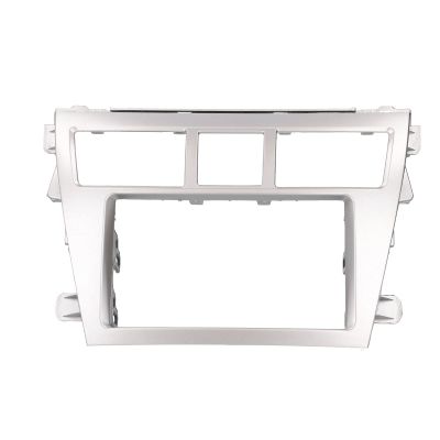 2 Din Radio Fascia Car Stereo Navigation Refitted Dash Panel Kit Frame Fit for Belta Sedan installation accessories harnesses Simple no nee