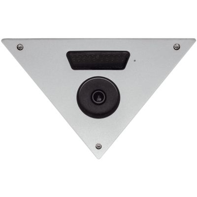 Seco-Larm EV-N4506-2S4Q IP Corner Mount Camera; 1/2.9" Sony 5 Megapixel CMOS; 1440p Resolution; H.265/MJPEG; Dual Stream; 12VDC; PoE