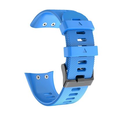 EKSIL 18mm 20mm Soft Silicone Smart Watch Band For Garmin Forerunner 45 Watch Sport Wrist Strap For Garmin Forerunner 45S Smart Watch (Color : Sky Blue, Size : 18mm Forerunner 45S)