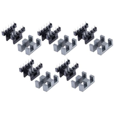ANUTE 5Sets EE25 4Pin 8P 10P Transformer Bobbin PC40 Ferrite Core Vertical Horizontal (Color : 50cm)