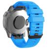 AEHON 20 26 22MM Quick Fit Watchband Strap For Garmin Fenix 7 7X 7S Watch Silicone Quick Release Easyfit Wrist Band Strap (Color : Sky Blue, Size : Fenix 7X) view 1