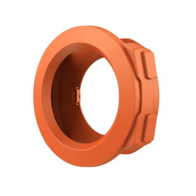 AMSH Silicone Protector Case Protective Case Cover for Garmin Instinct Sports Watch (Color : Orange)