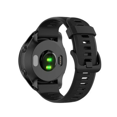 MURVE Silicone Watchband Straps For Garmin Fenix 5 5 Plus 6 6Pro 22mm Bracelet Forerunner 935 945 S60 S62 Smartwatch WristBands (Color : Black, Size : Forerunner 945)