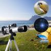 Telescopes,Astronomy Refractor Telescope,Zoom 40X HD Outdoor Monocular Telescope,Astronomical Telescope with Finder Scope,H20/H12.5 mm replaceable eyepieces and Tripod for Adult Bird Watching The New view 2