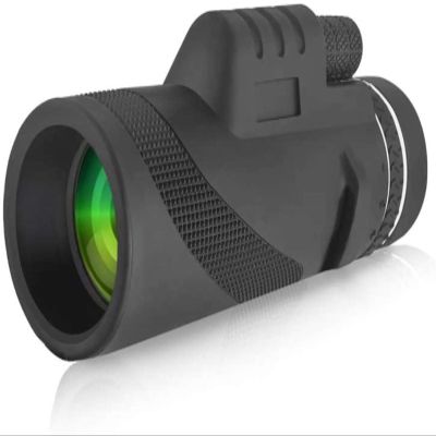 HHUARI 10x52 High Power Portable Waterproof BAK4 Prism FMC Lens Monocular Compact Monocular and Smartphone Adapter and Tripod for Adult Bird Watching, Outdoor Hunti Monocular Telescope The New