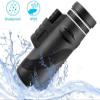 HHUARI 10x52 High Power Portable Waterproof BAK4 Prism FMC Lens Monocular Compact Monocular and Smartphone Adapter and Tripod for Adult Bird Watching, Outdoor Hunti Monocular Telescope The New view 2