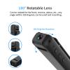 Yoidesu Mini Body Camera Video Recorder, Small Worn Camera Police Body Cam with 180 Rotatable Lens and Clip, 1080P Portable Wearable Security Cam for Law Enforcement Guard view 3