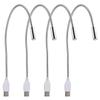 OATIPHO USB Keyboard Light, 4pcs Mini USB Light for Laptop Reading Lamp for Laptop Keyboard Computer Gooseneck Night view 1